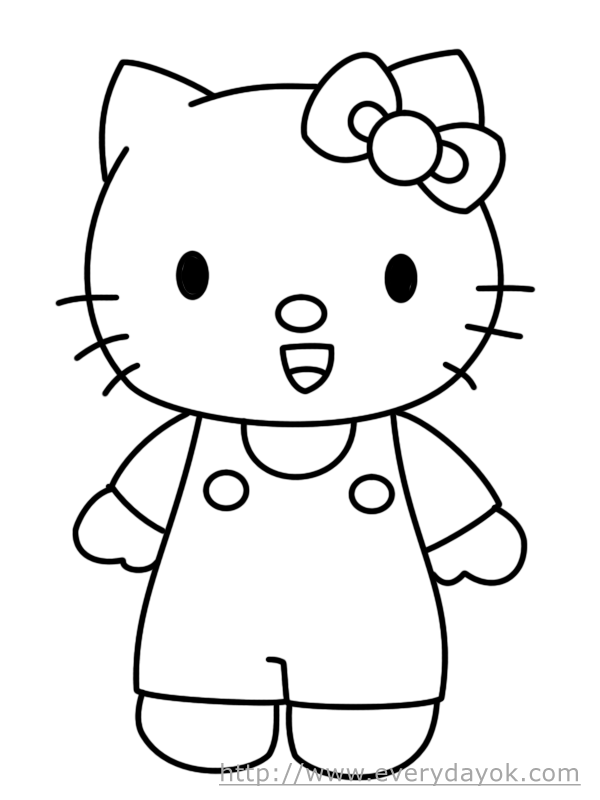 Hello Kitty kolorowanki